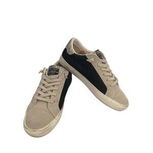 Vintage Havana Maurena women's size 7 Black Gray Glitter casual Sneakers shoes